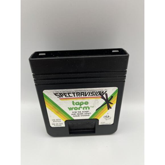 Tape Worm - Atari 2600 Video Game - Tested & Working - Picture 1 of 5